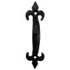 4 inch "Nethaniah" Antique Cast Iron Door and Cabinet Pull